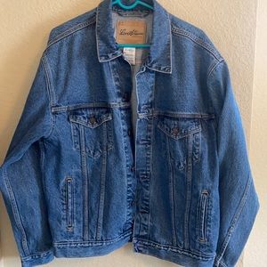 Men’s Levi Strauss Signature Denim Jean Trucker jacket Size L large